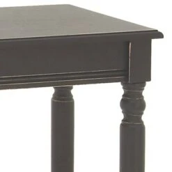 Wood Traditional Rectangular Console Table Black - Olivia & May 11 Wood Traditional Rectangular Console Table Black - Olivia & May -Console Tables Sales unnamed file 1029