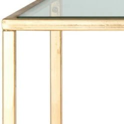 Inga Console Table - Gold/Glass - Safavieh -Console Tables Sales unnamed file 1032
