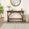 Jobrin Double Pedestal Console Table Reclaimed Oak - miBasics -Console Tables Sales unnamed file 1040