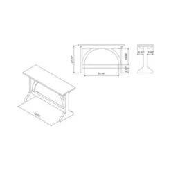 Jobrin Double Pedestal Console Table Reclaimed Oak - miBasics 17 Jobrin Double Pedestal Console Table Reclaimed Oak - miBasics -Console Tables Sales unnamed file 1047