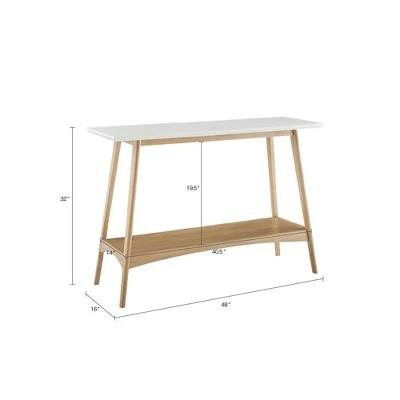 Madison Park Avenu Console Off White 9 Madison Park Avenu Console Off White - Image 7