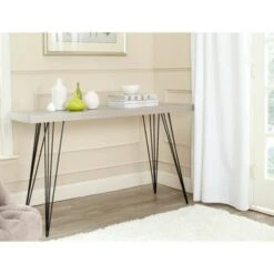 Wolcott Console Table - Safavieh Gray