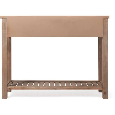 Eugene Console Table Brown - ClickDecor 6 Eugene Console Table Brown - ClickDecor - Image 4