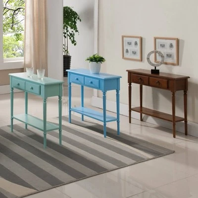 Console Table Pecan - Leick Home 4 Console Table Pecan - Leick Home - Image 2