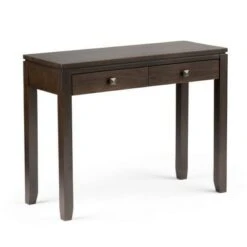 Essex Console Sofa Table - WyndenHall Brunette Mahogany Brown -Console Tables Sales unnamed file 1304