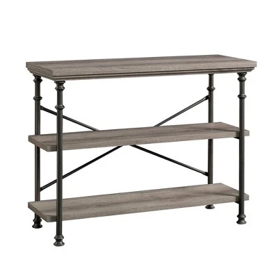 Canal Street Anywhere Console Table with 2 Shelves - Northern Oak - Sauder 4 Canal Street Anywhere Console Table with 2 Shelves - Northern Oak - Sauder - Image 2