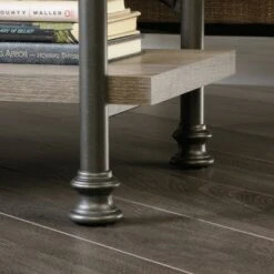 Canal Street Anywhere Console Table with 2 Shelves - Northern Oak - Sauder 17 Canal Street Anywhere Console Table with 2 Shelves - Northern Oak - Sauder -Console Tables Sales unnamed file 1315