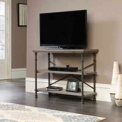Canal Street Anywhere Console Table with 2 Shelves - Northern Oak - Sauder 13 Canal Street Anywhere Console Table with 2 Shelves - Northern Oak - Sauder - Image 11
