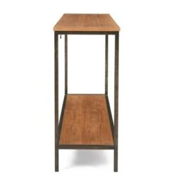 Nolan 2 Tier Console Table Brown - ClickDecor 15 Nolan 2 Tier Console Table Brown - ClickDecor -Console Tables Sales unnamed file 1331