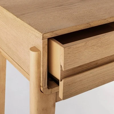 Threshold Designed W/Studio McGee Herriman Wooden Console Table with Drawers - Threshold™ designed with Studio McGee Brown 6 Threshold Designed W/Studio McGee Herriman Wooden Console Table with Drawers - Threshold™ designed with Studio McGee Brown - Image 4