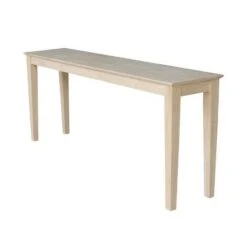 Shaker Table Unfinished - International Concepts 17 Shaker Table Unfinished - International Concepts -Console Tables Sales unnamed file 1341
