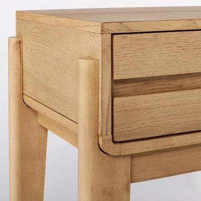 Threshold Designed W/Studio McGee Herriman Wooden Console Table with Drawers - Threshold™ designed with Studio McGee Brown 7 Threshold Designed W/Studio McGee Herriman Wooden Console Table with Drawers - Threshold™ designed with Studio McGee Brown - Image 5