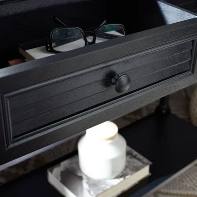 Tate 2 Drawers Console Table - Safavieh Greige 4 Tate 2 Drawers Console Table - Safavieh Greige - Image 2