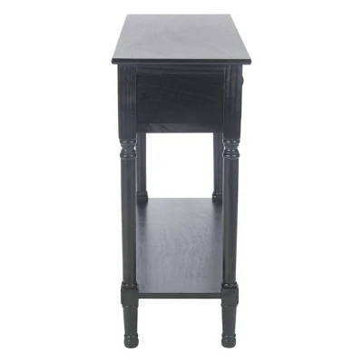 Tate 2 Drawers Console Table - Safavieh Greige 5 Tate 2 Drawers Console Table - Safavieh Greige - Image 3