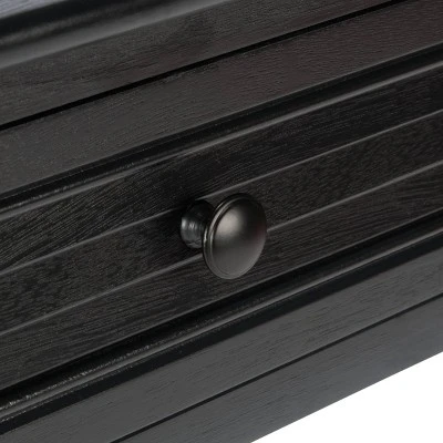 Tate 2 Drawers Console Table - Safavieh Greige 11 Tate 2 Drawers Console Table - Safavieh Greige - Image 9