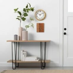 Hearth & Hand W/Magnolia Furniture Wood & Wire Console Table - Hearth & Hand™ with Magnolia