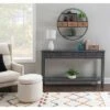 Calinda Long Console Table - Powell Company Distressed Gray -Console Tables Sales unnamed file 146