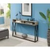 Tucson Deluxe 2 Tier Console Table Sandstone - Breighton Home -Console Tables Sales unnamed file 1469