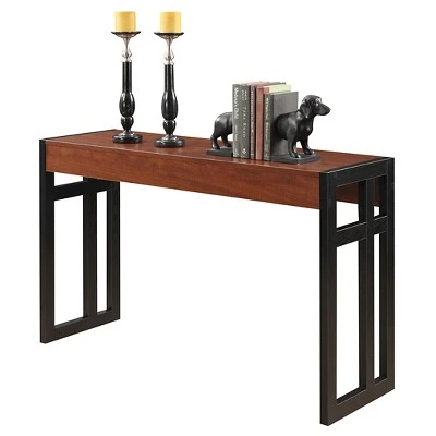 Monterey Console Table Black/Cherry - Breighton Home 3 Monterey Console Table Black/Cherry - Breighton Home