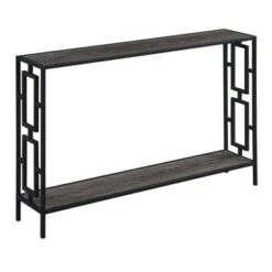 Town Square Metal Frame Console Table - Breighton Home Weathered Gray/black 11 Town Square Metal Frame Console Table - Breighton Home Weathered Gray/black -Console Tables Sales unnamed file 1508