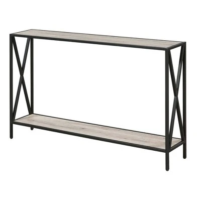 Tucson Console Table - Breighton Home Barnwood/black 9 Tucson Console Table - Breighton Home Barnwood/black - Image 7