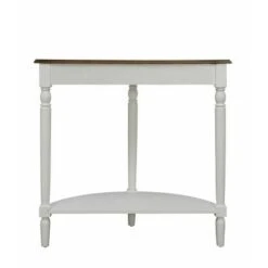 French Country Entryway Table Driftwood Top/White - Breighton Home 16 French Country Entryway Table Driftwood Top/White - Breighton Home -Console Tables Sales unnamed file 1522