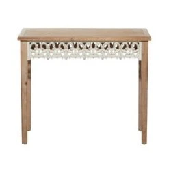 Olivia & May Farmhouse Wood Console Table Medium Brown - Olivia & May 7 Olivia & May Farmhouse Wood Console Table Medium Brown - Olivia & May -Console Tables Sales unnamed file 1542