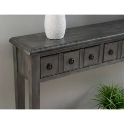 Calinda Long Console Table - Powell Company Distressed Gray 26 Calinda Long Console Table - Powell Company Distressed Gray -Console Tables Sales unnamed file 155
