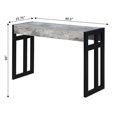 Monterey Console Table - Breighton Home Weathered Gray/black 5 Monterey Console Table - Breighton Home Weathered Gray/black - Image 3