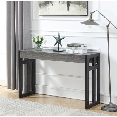 Monterey Console Table - Breighton Home Weathered Gray/black 8 Monterey Console Table - Breighton Home Weathered Gray/black - Image 6