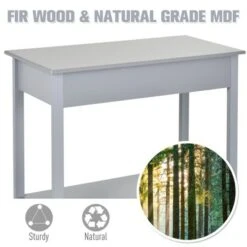 HOMCOM Console Table Industrial Desk with Drawer Bottom Shelf & Large Tabletop for Pictures Great for the Entryway 13 HOMCOM Console Table Industrial Desk with Drawer Bottom Shelf & Large Tabletop for Pictures Great for the Entryway -Console Tables Sales unnamed file 1564