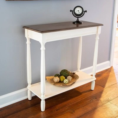Decor Therapy Simplify Console Table - Décor Therapy White 6 Decor Therapy Simplify Console Table - Décor Therapy White - Image 4