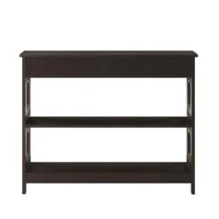Omega 1 Drawer Console Table Espresso - Breighton Home