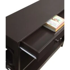 Omega 1 Drawer Console Table Espresso - Breighton Home -Console Tables Sales unnamed file 1606
