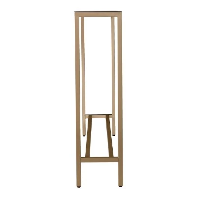 Dillard Narrow Long Console Table Deep Gold - Aiden Lane 6 Dillard Narrow Long Console Table Deep Gold - Aiden Lane - Image 4