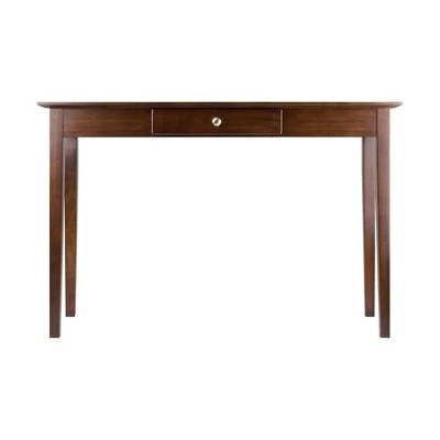 Rochester Console Table Antique Walnut - Winsome 3 Rochester Console Table Antique Walnut - Winsome