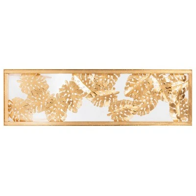 Leilani Palm Leaf Console Table Gold Leaf - Safavieh 7 Leilani Palm Leaf Console Table Gold Leaf - Safavieh - Image 5