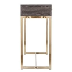 Frondi Long Console Table Black Oak/Antique Brass - Aiden Lane 18 Frondi Long Console Table Black Oak/Antique Brass - Aiden Lane -Console Tables Sales unnamed file 1709
