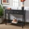 Halton 2 Drawers Console Table - Safavieh Brown 1 Halton 2 Drawers Console Table - Safavieh Brown -Console Tables Sales unnamed file 174
