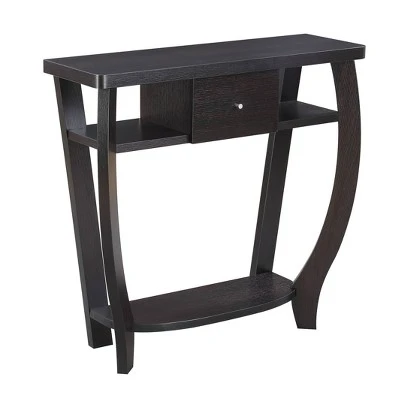 Breighton Home Newport Dorchester Console Table - Johar Furniture Espresso 5 Breighton Home Newport Dorchester Console Table - Johar Furniture Espresso - Image 3