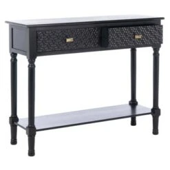 Halton 2 Drawers Console Table - Safavieh Brown 20 Halton 2 Drawers Console Table - Safavieh Brown -Console Tables Sales unnamed file 176