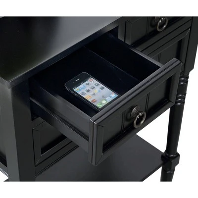 Breighton Home Kendra Hall Table - Johar Furniture White 11 Breighton Home Kendra Hall Table - Johar Furniture White - Image 9