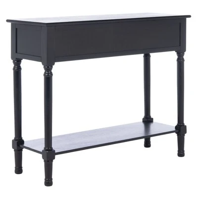 Halton 2 Drawers Console Table - Safavieh Brown 8 Halton 2 Drawers Console Table - Safavieh Brown - Image 6