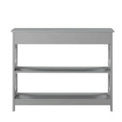 Omega 1 Drawer Console Table Gray - Breighton Home 13 Omega 1 Drawer Console Table Gray - Breighton Home -Console Tables Sales unnamed file 1808