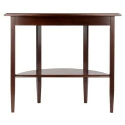 Concord Hall / Console Table, Half Moon with Drawer, Shelf - Antique Walnut - Winsome 12 Concord Hall / Console Table, Half Moon with Drawer, Shelf - Antique Walnut - Winsome -Console Tables Sales unnamed file 1827