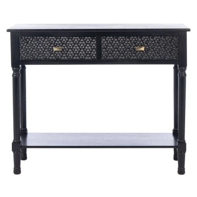 Halton 2 Drawers Console Table - Safavieh Brown 15 Halton 2 Drawers Console Table - Safavieh Brown - Image 13