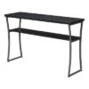 X Calibur Console Table Black Woodgrain/Gray - Breighton Home 2 X Calibur Console Table Black Woodgrain/Gray - Breighton Home -Console Tables Sales unnamed file 1871