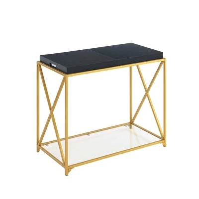 St Andrews Console Table - Breighton Home Black/gold 4 St Andrews Console Table - Breighton Home Black/gold - Image 2