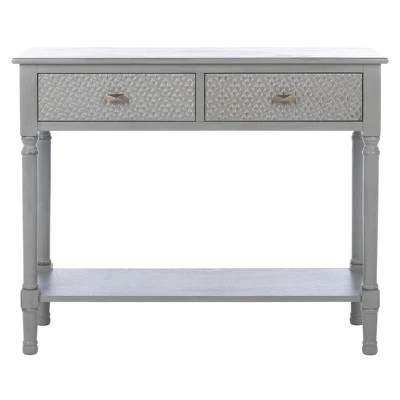 Halton 2 Drawers Console Table - Safavieh Brown 17 Halton 2 Drawers Console Table - Safavieh Brown - Image 15