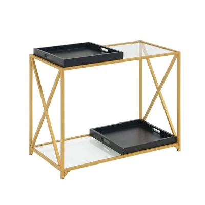 St Andrews Console Table - Breighton Home Black/gold 6 St Andrews Console Table - Breighton Home Black/gold - Image 4